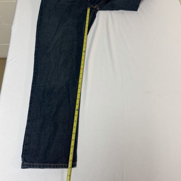 Levi's 550 Jeans Mens 34x34 Blue Relaxed Fit Dark Wash Denim - Picture 15 of 16